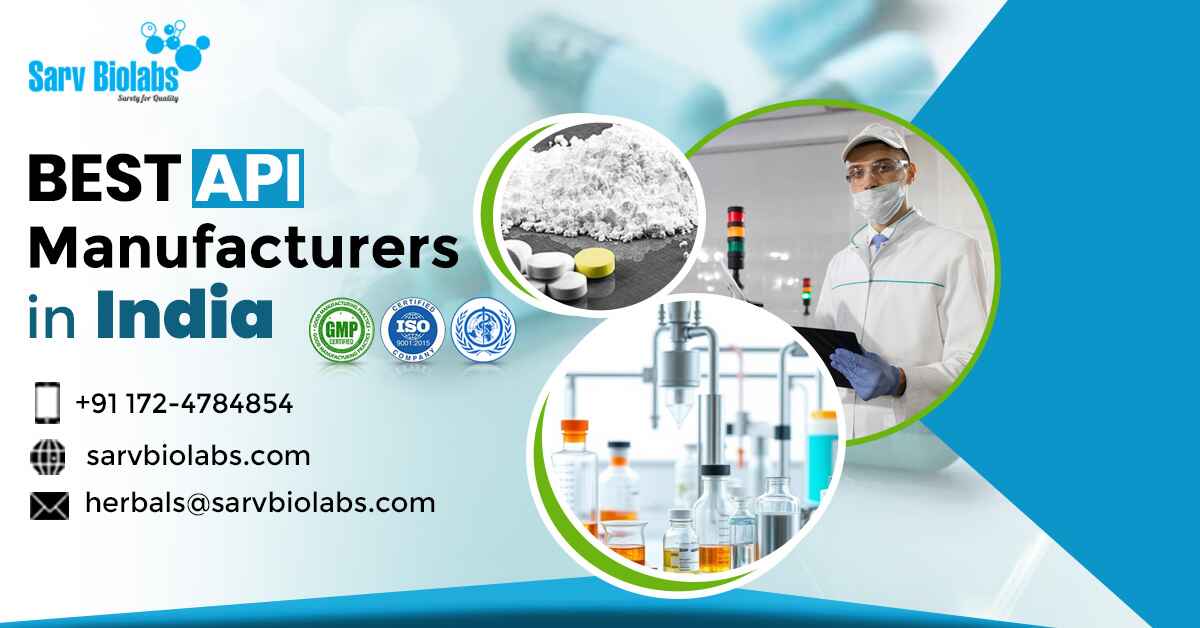 How do Leading API Manufacturers in India Drive Global Pharmaceutical Innovation?