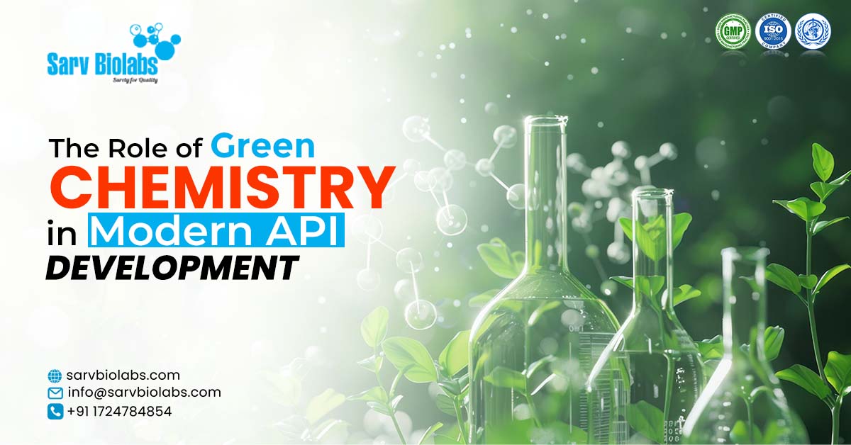 The Role of Green Chemistry in Modern API Development