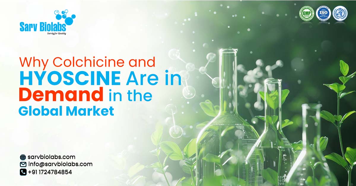Why Colchicine and Hyoscine Are in Demand in the Global Market